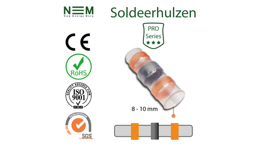 Soldeerhuls PRO Series Oranje 8.0-10.0 mm - per stuk - N.E.M.