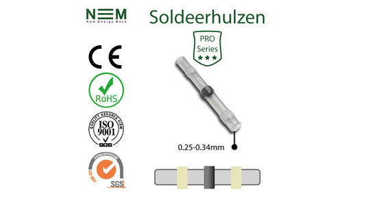 Soldeerhuls PRO Series Wit 0.25-0.34mm - per stuk - N.E.M.